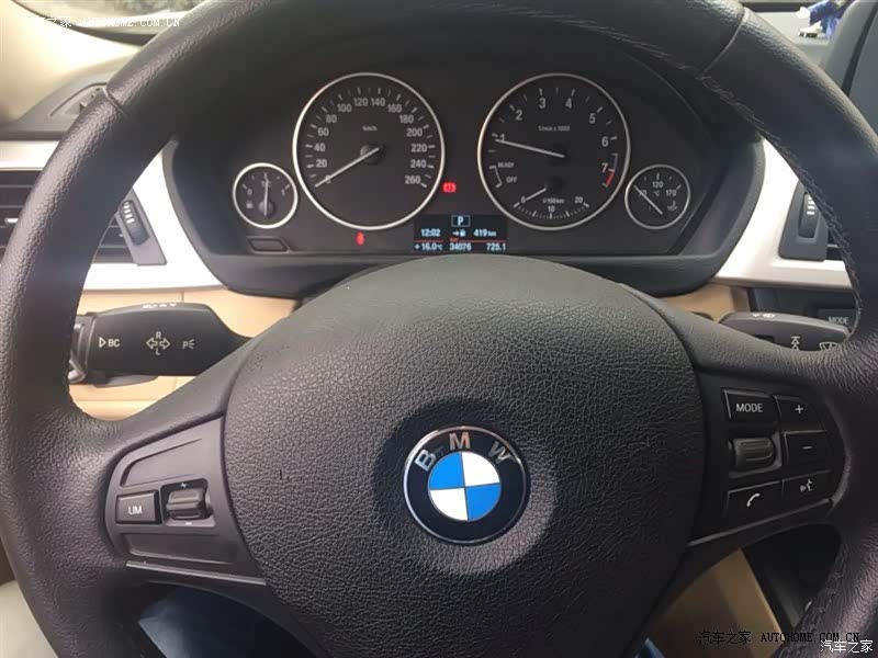 整体来说还行 毕竟才30多万 能搞个BMW